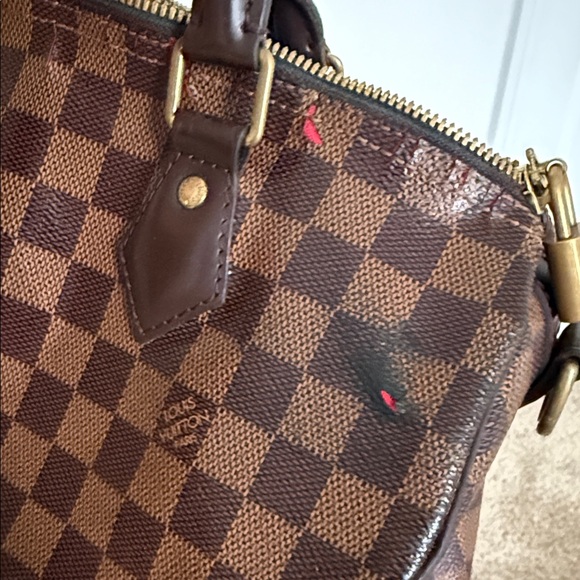 Louis Vuitton Damier Ebene Speedy Bandouliere 30 - Picture 4 of 8